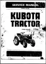 Photo 5 - Kubota B6000 Service Manual Tractor
