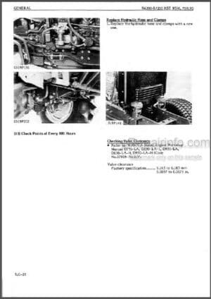 Photo 11 - Kubota B6200HST B7200HST Workshop Manual Tractor