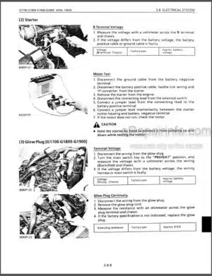 Photo 1 - Kubota G1700 G1800 G1900 G2000 Workshop Manual Mower