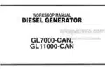 Photo 4 - Kubota GL7000-CAN GL11000-CAN Workshop Manual Diesel Generator