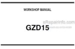 Photo 5 - Kubota GZD15-LD GZD15-HD Workshop Manual Mower