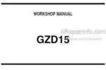 Photo 5 - Kubota GZD15-LD GZD15-HD Workshop Manual Mower