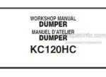 Photo 5 - Kubota KC120HC Workshop Manual Dumper