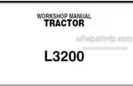 Photo 5 - Kubota L3200 Workshop Manual Tractor