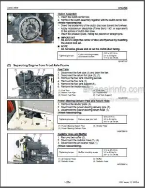 Photo 7 - Kubota T1570 T1670 T1770 T1870 Workshop Manual Mower