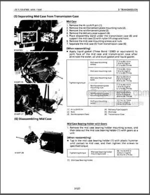 Photo 7 - Kubota KX080-3 Workshop Manual Excavator