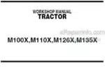 Photo 5 - Kubota M100X M110X M126X M135X Workshop Manual Tractor