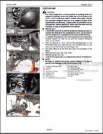 Photo 2 - Kubota M135X-S Workshop Supplement Manual Tractor