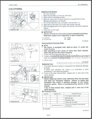 Photo 8 - Kubota M9540 Dual Speed Workshop Supplement Manual Tractor