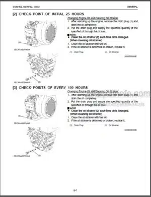 Photo 2 - Kubota OC60-E2 OC95-E2 Workshop Manual Diesel Engine