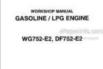 Photo 4 - Kubota WG752-E2 DF752-E2 Workshop Manual Gasoline LPG Engine