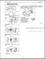 Photo 3 - Kubota ZG222 ZG227 Workshop Manual Zero Turn Mower