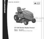 Photo 4 - Snapper LT-125 Operators And Parts Manual Hydro Tractor