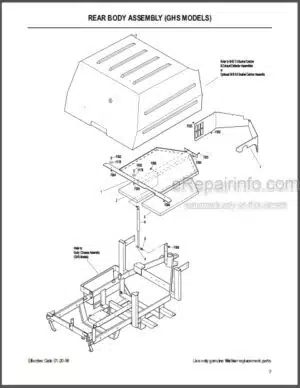 Photo 1 - Walker MDD MDG Illustrated Parts Manual Tractor
