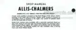 Photo 5 - Allis Chalmers Models D-21 D-21 Series II 210 220 Shop Manual Tractor