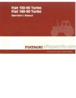 Photo 4 - Fiat 130.90 140.90 Operators Manual Tractor 06910113