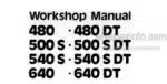 Photo 5 - Fiat 480 500S 540S 640 480DT 500SDT 540SDT 640DT Workshop Manual Tractor 06910066