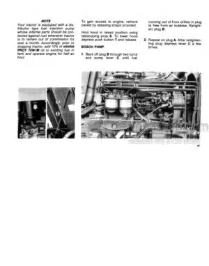 Photo 12 - Fiat 55-46 65-46 55-46DT 65-46DT Operators Manual Tractor 06910110