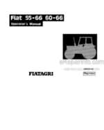 Photo 4 - Fiat 55-66 60-66 55-66DT 60-66DT Operators Manual Tractor 06910119