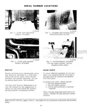 Photo 8 - Fiatallis FD80 Operation And Maintenance Instruction Manual Crawler Dozer