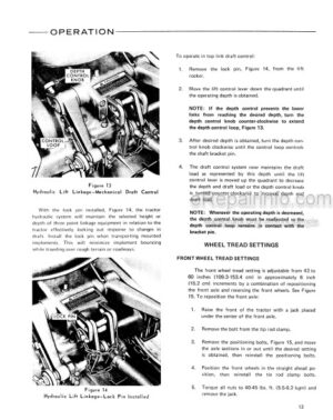 Photo 8 - Ford 1000 Operators Manual Tractor 42100001