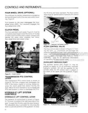 Photo 6 - Ford 1120 Operators Manual Tractor 42112030