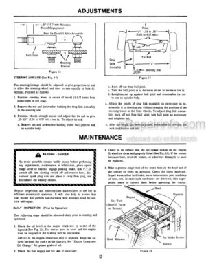 Photo 7 - Ford 100 120 Operators Manual Lawn And Garden Tractor 42010020