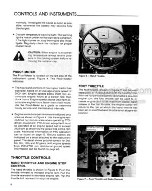 Photo 8 - Ford 1300 Operators Manual Tractor 42130011