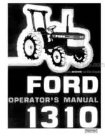 Photo 4 - Ford 1310 Operators Manual Tractor 42131010