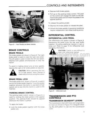 Photo 6 - Ford 250C 260C Operators Manual Tractor 42025020
