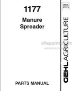 Photo 4 - Gehl 1177 Parts Manual Manure Spreader 907541