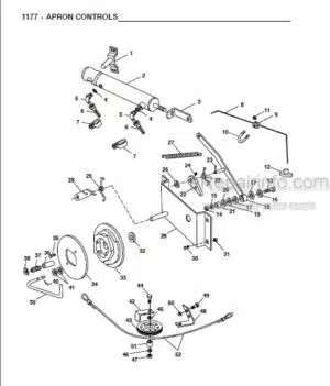 Photo 6 - Gehl 1465 Service Parts Manual Variable Chamber Round Baler 904113
