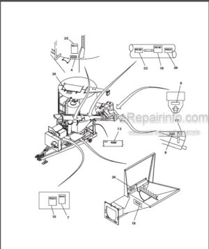 Photo 10 - Gehl 125 Service Parts Manual Mix-All Mixer Roller Mill