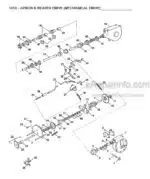 Photo 2 - Gehl 1410 Parts Manual Manure Spreader Mechanical & Hydraulic Drive 908045