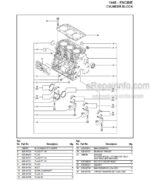 Photo 2 - Gehl 1448 Parts Manual Asphalt Paver 918214