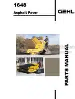 Photo 4 - Gehl 1648 Parts Manual Asphalt Paver