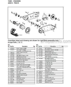 Photo 7 - Gehl 1640 Parts Manual Forage Box 909860