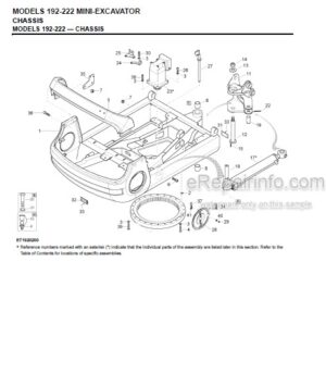 Photo 7 - Gehl SL7610 SL7710-EU SL7810 Parts Manual Skid-Steer Loader 917031