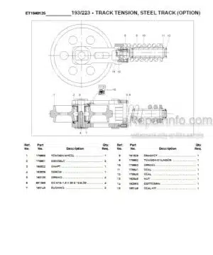 Photo 5 - Gehl 418T Parts Manual Wheel Loader 909880
