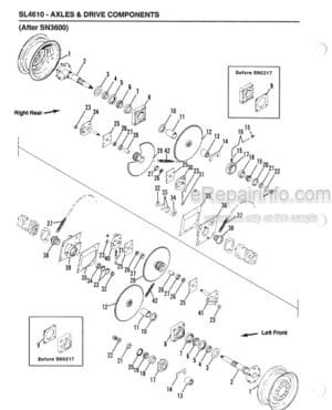 Photo 6 - Gehl CT6-18 Turbo Parts Manual Telescopic Handler 913347
