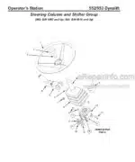 Photo 2 - Gehl 552 553 Dynalift Parts Manual Telescopic Boom Forklift 908459