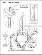 Photo 2 - Gehl 65MX Service Parts Manual Mix-All Feedmaker With Attachments #903517