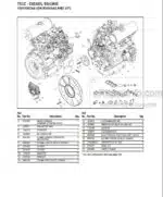 Photo 4 - Gehl 753Z Parts Manual Compact Excavator 918075