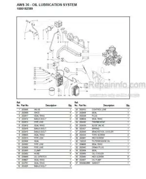 Photo 8 - Gehl AWS36 Parts Manual All Wheel Steer Loader 918263