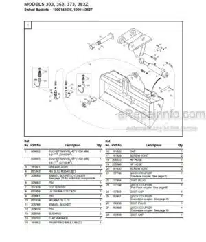 Photo 6 - Gehl MC1070 MC1090 Service Parts Manual Mower Conditioner 902579