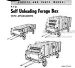 Photo 4 - Gehl BU86 Service And Parts Manual Self Unloading Forage Box With Attachments 2242A