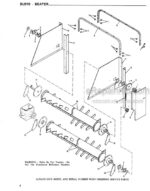 Photo 2 - Gehl BU910 Service Parts Manual Forage Box 901438