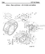 Photo 2 - Gehl CT7-23 Turbo Parts Manual Telescopic Handler 913221