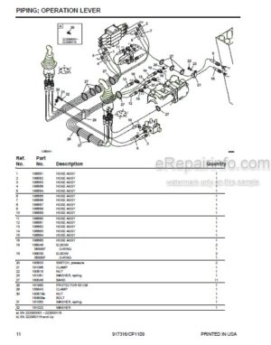 Photo 1 - Gehl CTL55 Parts Manual Compact Track Loader 917316