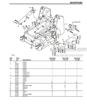 Photo 5 - Gehl 2140 2170 Service Parts Manual Mower Conditioner 906305